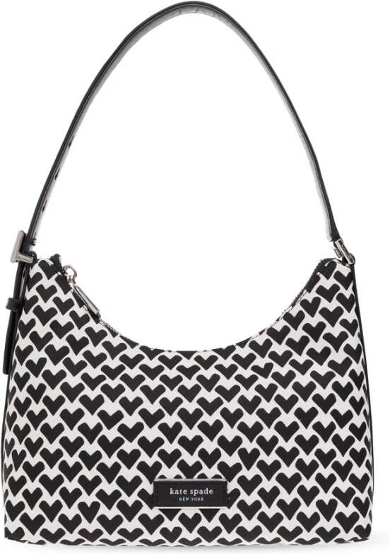 Kate spade new york Totes Sam Icon Modernist Hearts Jacquard Fabric in wit