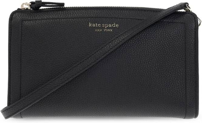 Kate spade new york Crossbody bags Knott Pebbled Leather Small Crossbody in zwart