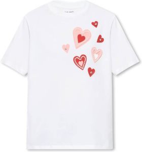 Kate Spade T-shirt met kralen Wit Dames