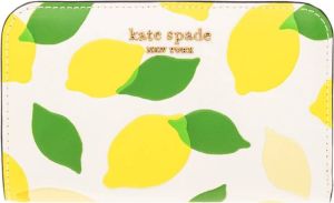 Kate Spade Wallet with motif of fruits Geel Dames