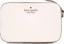 Kate Spade Lichtroze Saffiano Lederen Camera Crossbody Tas Pink Dames - Thumbnail 1