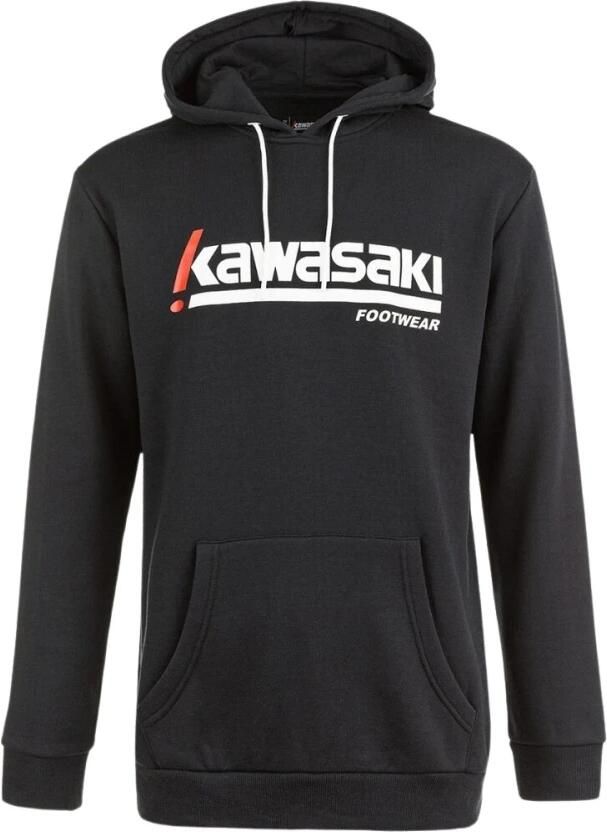 Kawasaki Sweater Killa Unisex Hooded Sweatshirt K202153 1001 Black - Foto 4