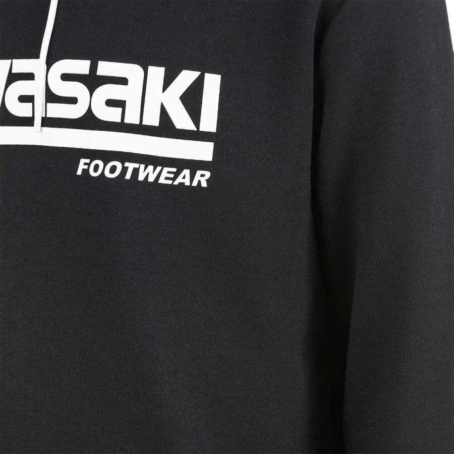 Kawasaki Sweater Killa Unisex Hooded Sweatshirt K202153 1001 Black