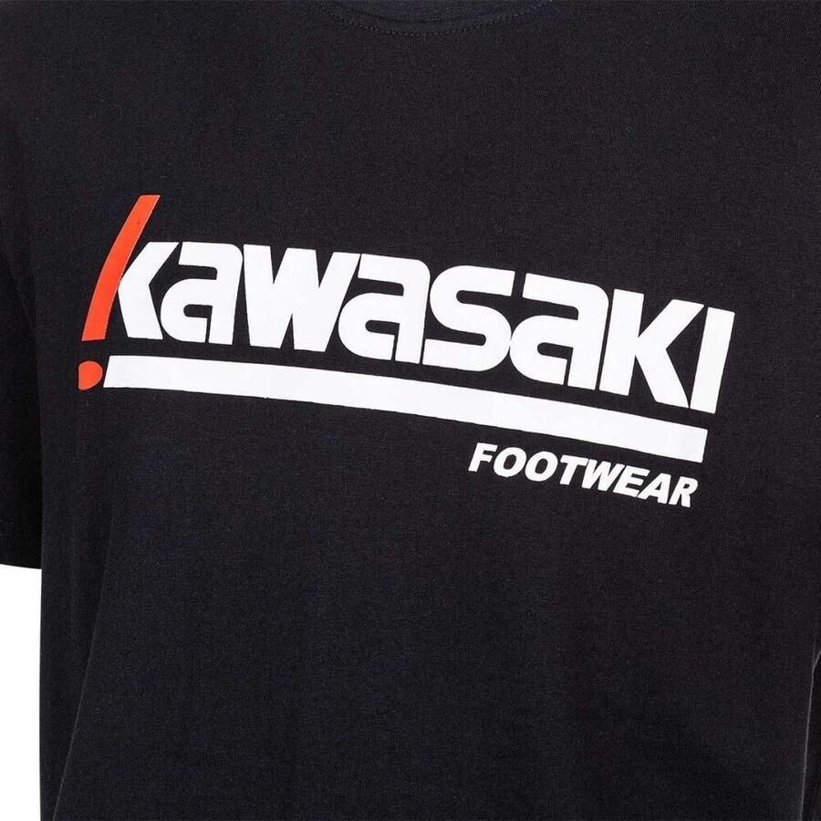 Kawasaki T-shirt Korte Mouw Kabunga Unisex S-S Tee K202152 1001 Black