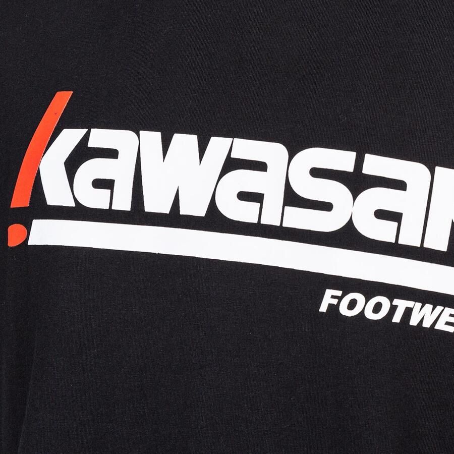 Kawasaki T-shirt Korte Mouw Kabunga Unisex S-S Tee K202152 1001 Black - Foto 2