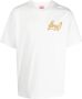 Kenzo Witte Katoenen T-shirt met Gestileerd Logo White Heren - Thumbnail 1