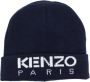 Kenzo Blauwe kinderhoeden met geborduurd logo Blue Heren - Thumbnail 1
