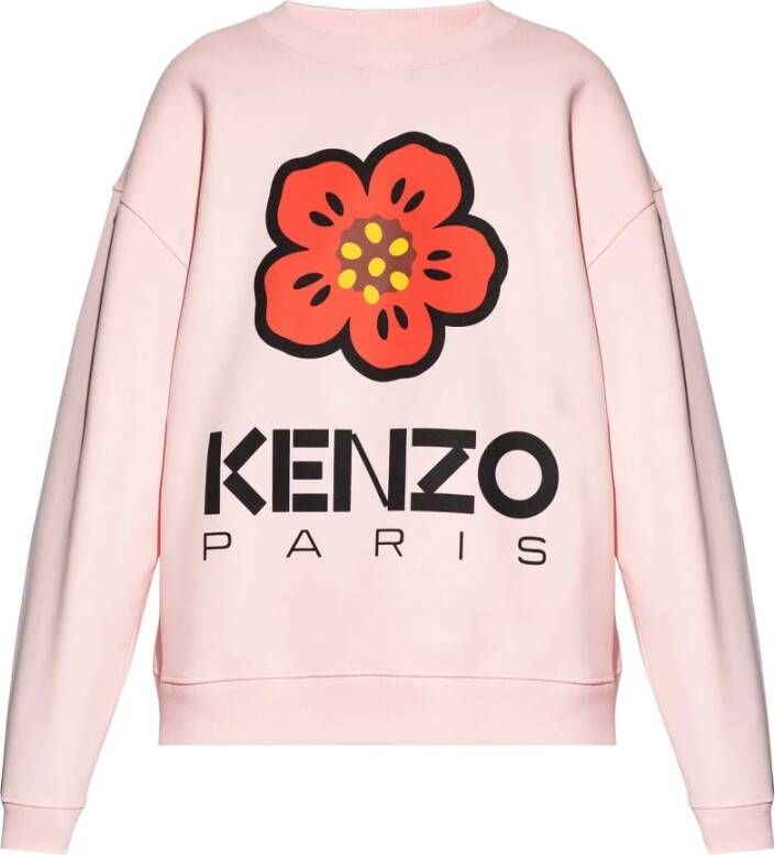 Kenzo Bedrukte sweatshirt Roze Dames