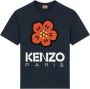 Kenzo Blauw Boke Flower Print T-shirt voor heren Blauw Heren - Thumbnail 3