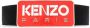 Kenzo Zwart Logo Plaque Leren Riem Zwart Heren - Thumbnail 3
