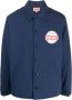 Kenzo Blauwe Globe Nylon Jas voor Heren Blauw Heren - Thumbnail 1