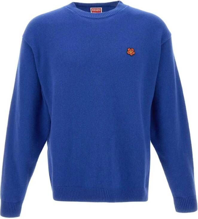 Kenzo Blauwe Sweater Upgrade voor Mannen Blauw Heren