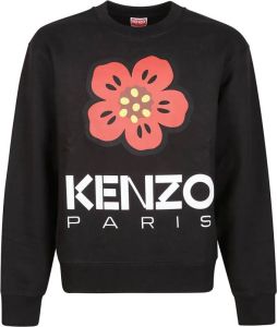 Kenzo Bloemen Sweatshirt Zwart Heren