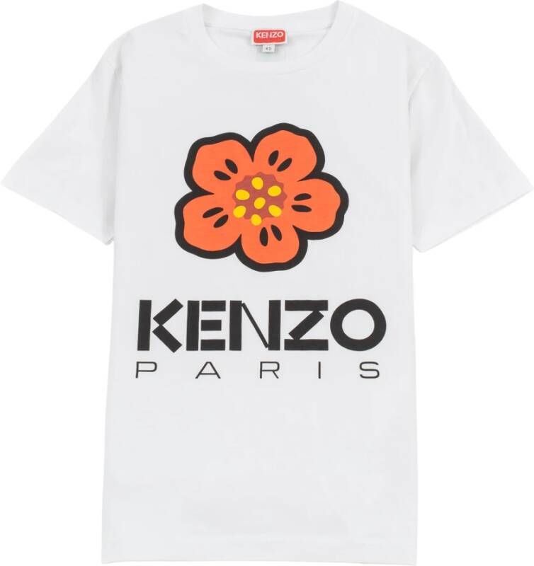 Kenzo Bloemenprint T-Shirt Meerkleurig Dames