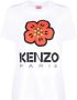 Kenzo Witte T-shirt met Bloemenprint voor Dames White Dames - Thumbnail 1