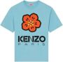 Kenzo Boke Flower Print T-shirt voor een casual stijl Blauw Heren - Thumbnail 1