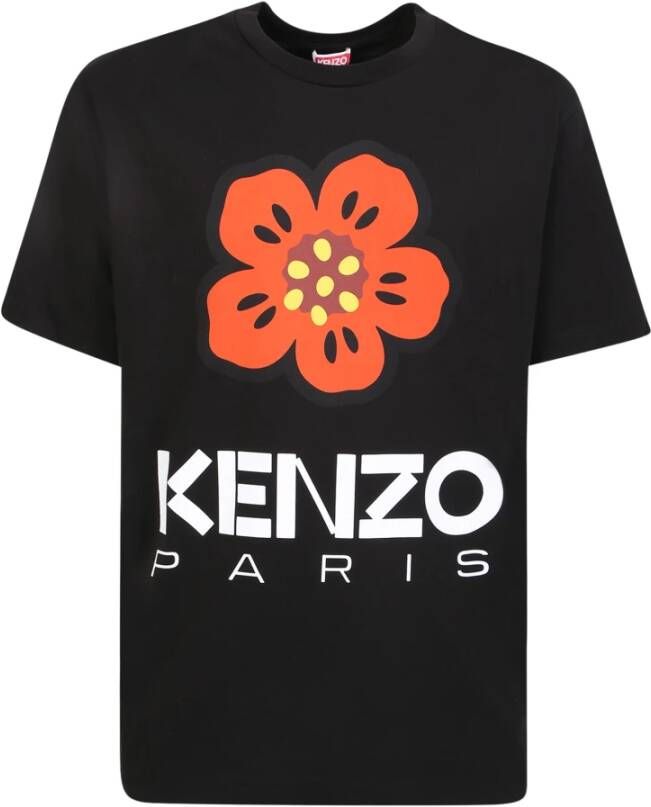 Kenzo Boke Flower t-shirt this piece offers an easy-to-wear clic cut Zwart Heren