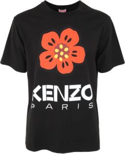 Kenzo Boke Flower T-Shirt Zwart Heren