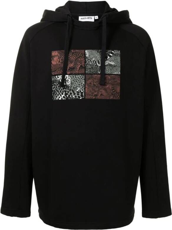 Kenzo Capuchon Zwart Heren