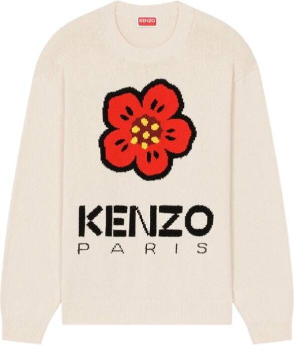 Kenzo Casual Elegance Sweatshirt Beige Heren