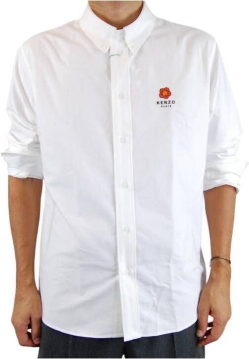 Kenzo Casual overhemd White Heren