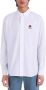 Kenzo Sportief Overhemd met Lange Mouwen White Heren - Thumbnail 4