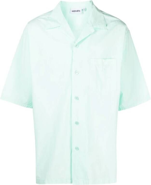 Kenzo Casual shirt met korte mouwen Groen Heren