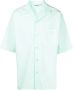 Kenzo Casual shirt met korte mouwen Groen Heren - Thumbnail 1