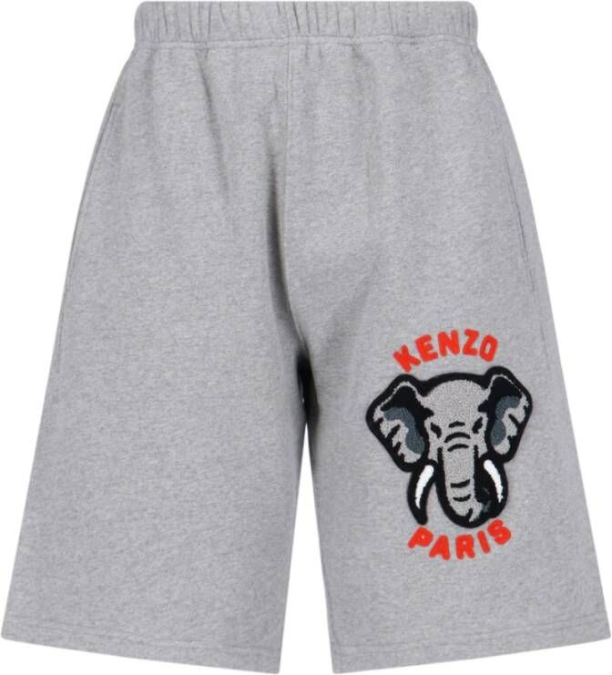 Kenzo Casual Shorts Grijs Heren