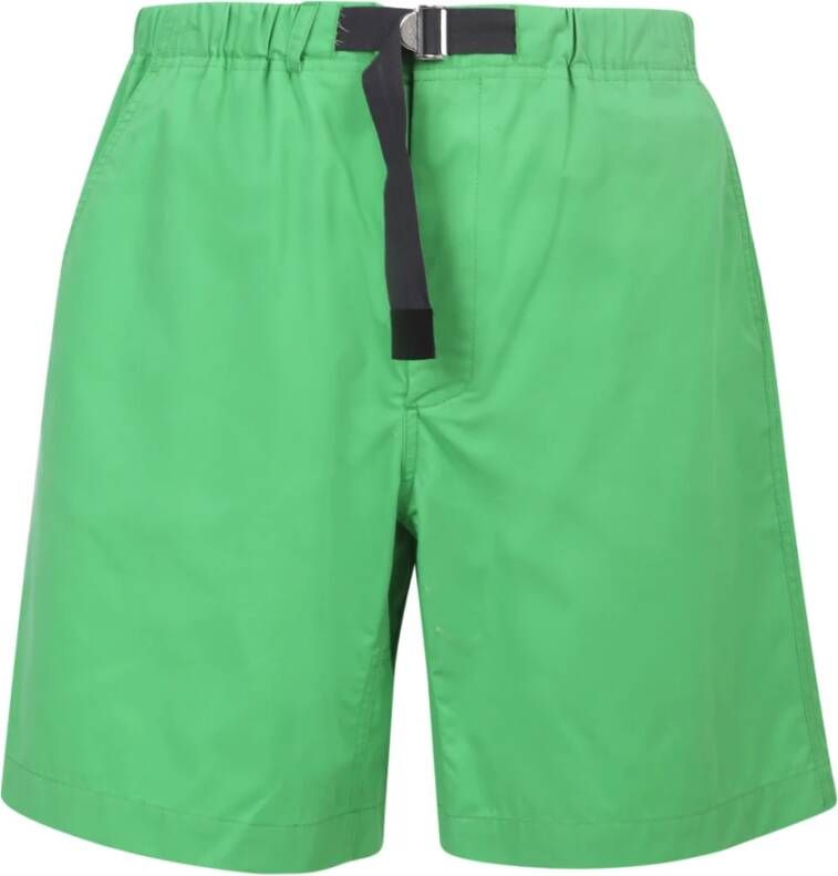 Kenzo Casual shorts met gespdetail Groen Heren