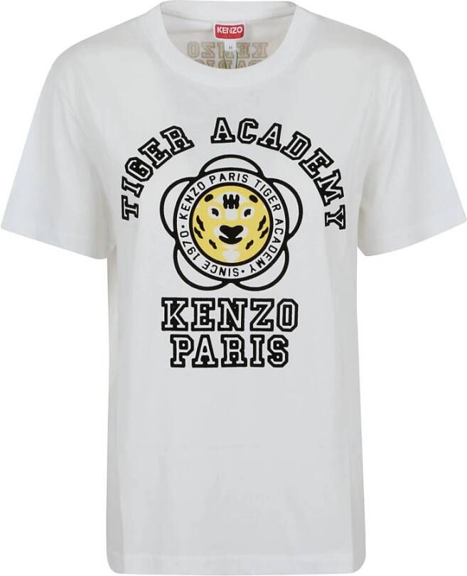 Kenzo Casual Wit T-Shirt voor Vrouwen Wit Dames