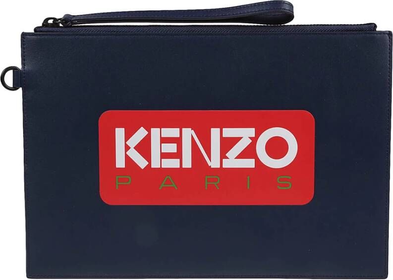 Kenzo Clutches Blauw Heren