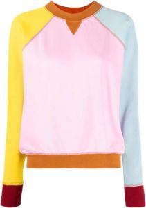 Kenzo Colourblock Sweatshirt Roze Dames