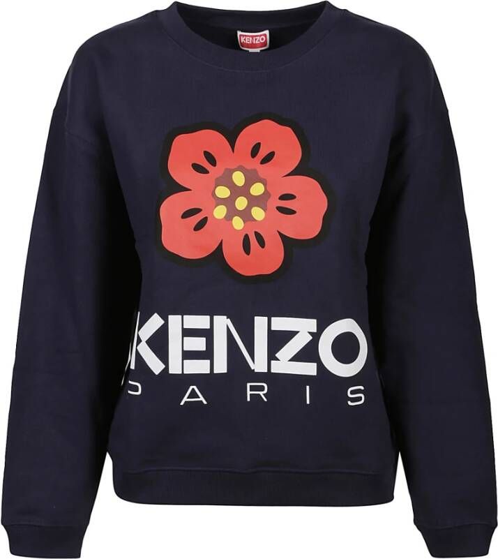 Kenzo Comfortabele en stijlvolle sweatshirt Blauw Dames