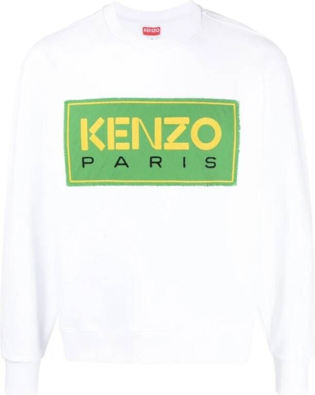 Kenzo Comfortabele en stijlvolle sweatshirt Wit Heren