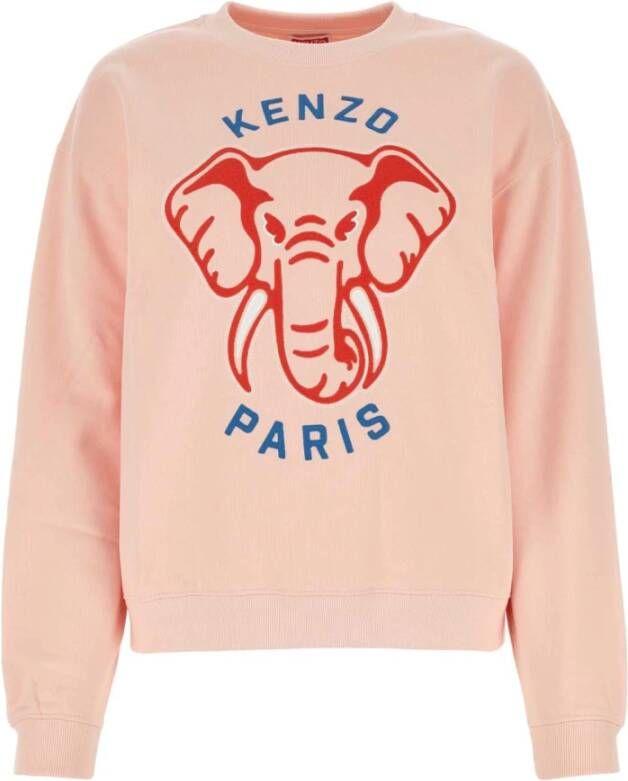 Kenzo Comfortabele roze katoenen sweatshirt Roze Dames