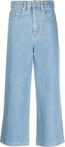 Kenzo Cropped Jeans Blauw Dames