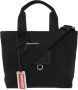 Kenzo Kleine stoffen tote tas met schouderband Black Dames - Thumbnail 2