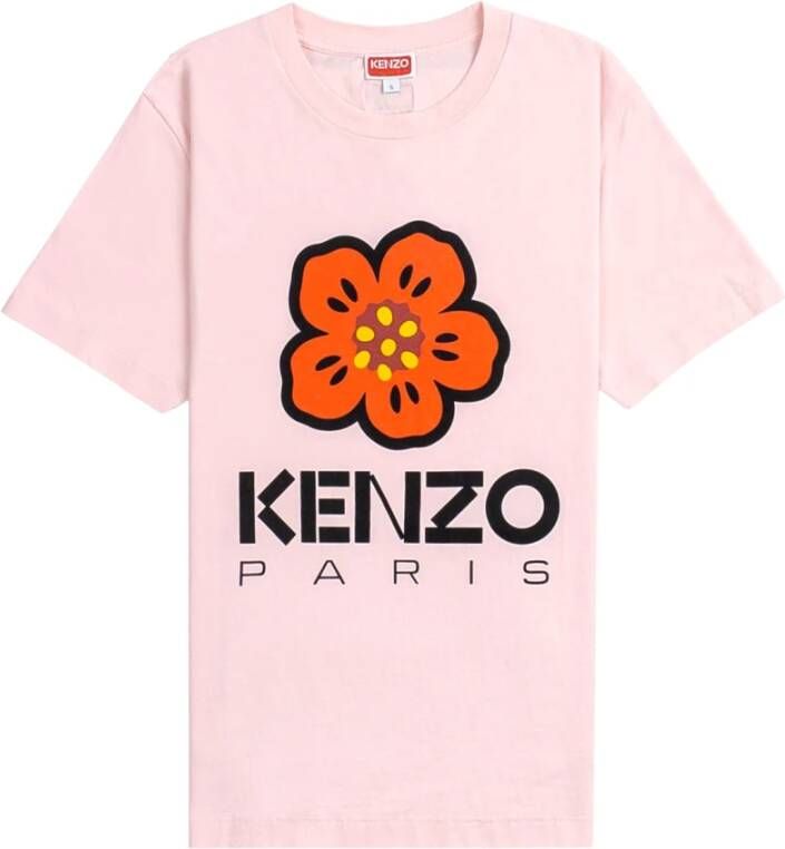 Kenzo Dames Truien met Bedrukt Ontwerp Roze Dames