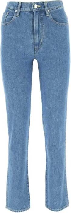 Kenzo Eenvoudige Straight Jeans Blauw Dames