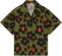 Kenzo Elegante korte mouwen luipaardprint shirt Groen Dames - Thumbnail 1
