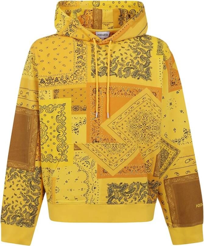Kenzo Gele Katoenen Sweatshirt Ss22 Yellow Heren