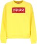 Kenzo Gouden Sweater met Paris Logo Patch Yellow Dames - Thumbnail 3