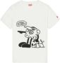 Kenzo Grappige Twist T-Shirt White Dames - Thumbnail 2