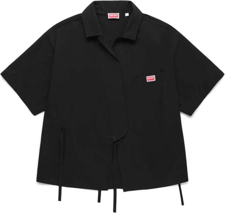 Kenzo Hawaïaanse Kimono Shirt Zwart Heren
