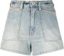 Kenzo Blauwe Denim Casual Shorts Blue Dames - Thumbnail 1