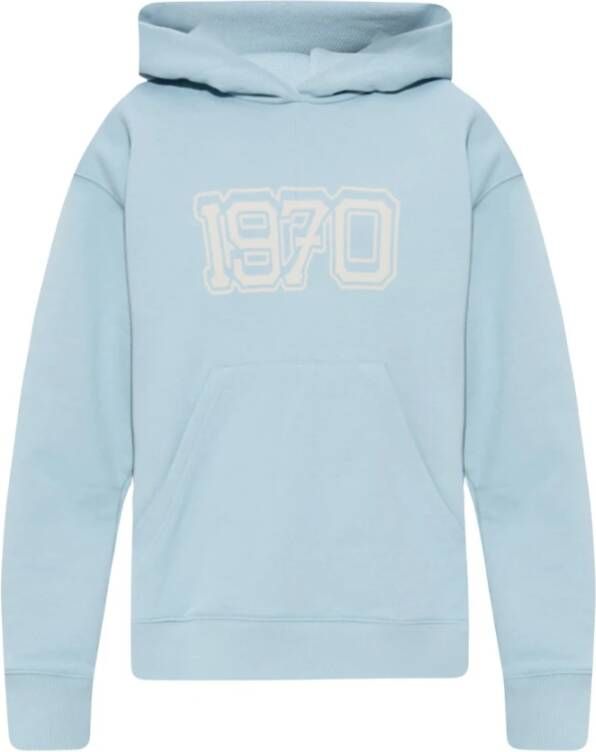 Kenzo Blauwe hoodie met tijgerlogo Blue Dames