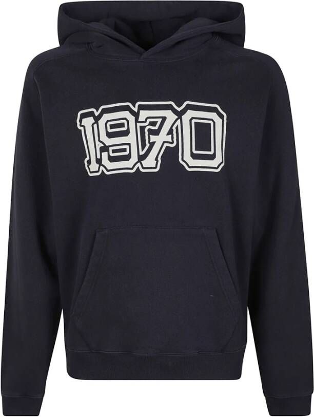 Kenzo Vintage University Sportswear Hoodie Blauw Heren