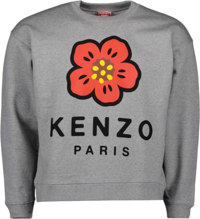 Kenzo Sweatshirt met logo Grijs Dames