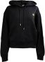 Kenzo Zwarte Tiger Crest Logo Hoodie Black Dames - Thumbnail 1